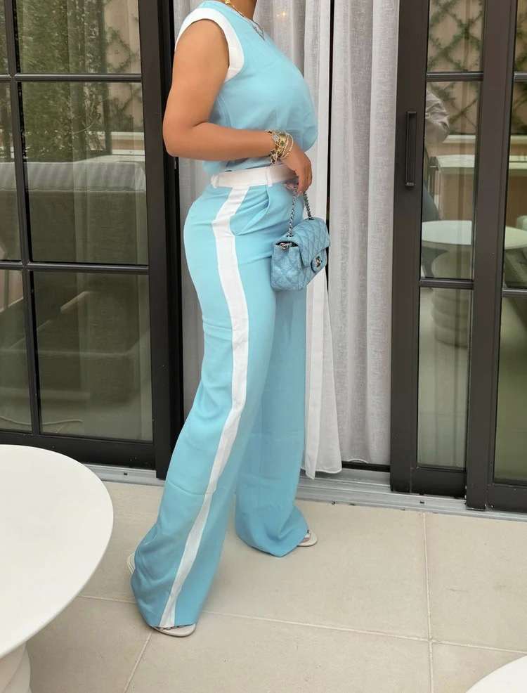 Jumpsuit with Wide-Leg Pants image 2