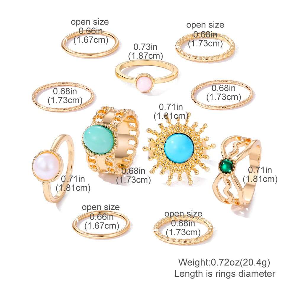 Chunky Vintage Stackable Rings image 4