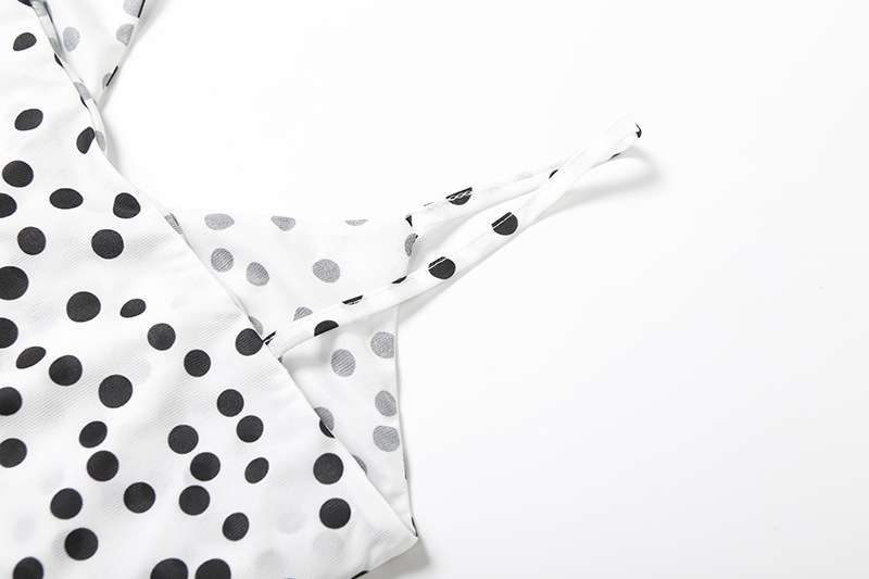 Polka Dot Spaghetti Strap Maxi Dress image 7