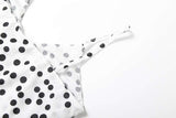 Polka Dot Spaghetti Strap Maxi Dress image 7