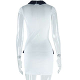 Monochrome Chic Bodycon Dress image 2