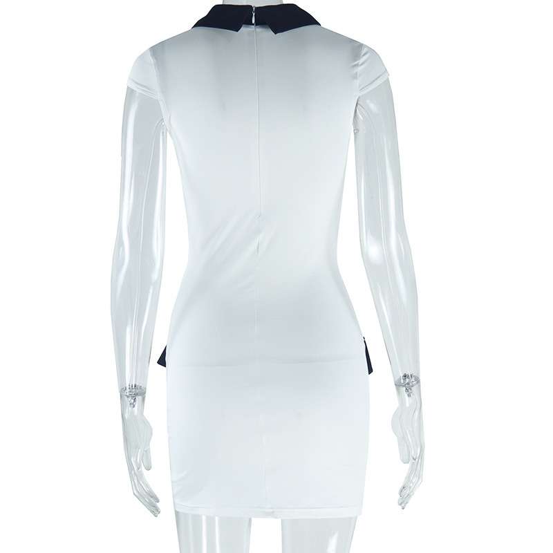 Monochrome Chic Bodycon Dress image 2