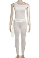 Elegance Unveiled Off-Shoulder Jumpsuit image 5