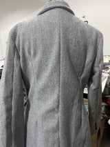 Elegant Long Coat with Structured Design image 5