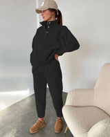 Elegant Cozy Lounge Set - M, Black image