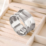 Wide Square Cuff Bracelet image 3