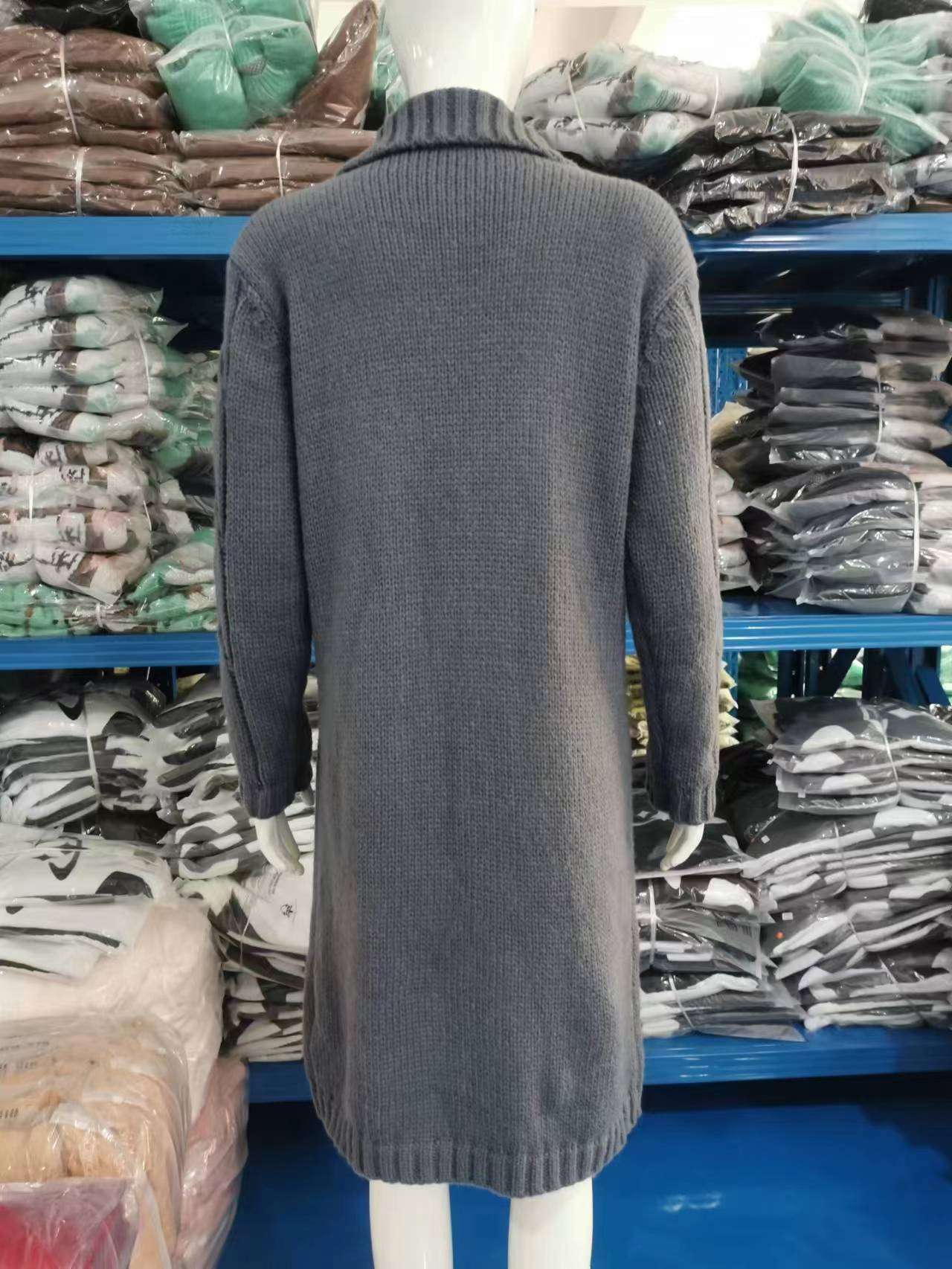 Womens Cardigan Sweater  Long Jacket Outwear image 7