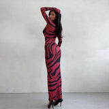 Fierce Wildfire Maxi Dress image 5