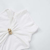 Halter Neck Top with Gold Accent image 7