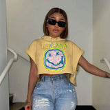 Graphic Crop Hoodie image 4