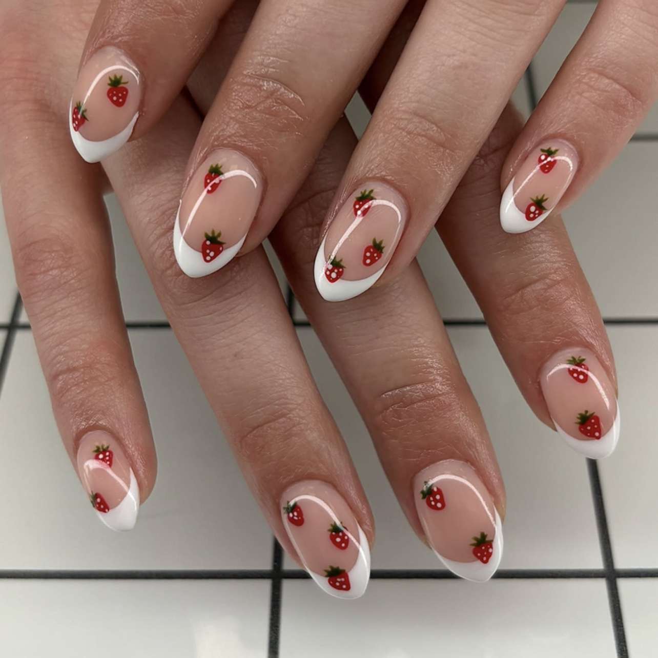 French Manicure Nails image 0