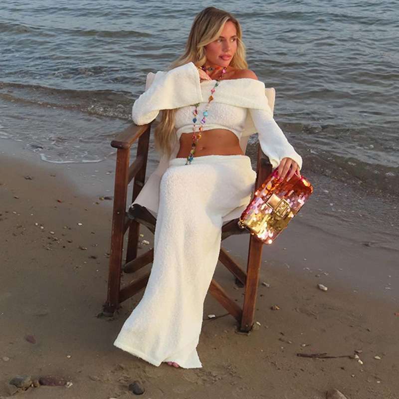 Elegant Off-Shoulder Two-Piece Set image 3