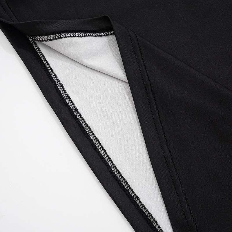 Abstract Print Sleeveless Crop Top and Shorts Set image 5