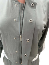 Tracksuit with White Stripe Accents image 2