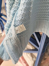 Knit Cardigan Cable Sweater Loose Front image 4