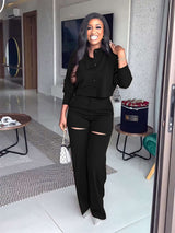 Crop Top and Pant Set image 1