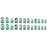 Elegant Gel Nails with Floral Accent image 4