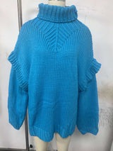 Casual Solid Turtleneck Sweaters image 7