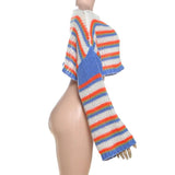 Cozy Colorful Crochet Sweater image 4