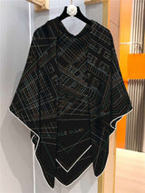 Stripes Print Square Shawl Scarves image 2