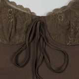 Strapless Lace Detail Jumpsuit image 5