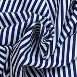 Blue and White Striped Shirt image 4