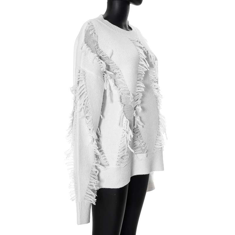 Fringe Flair Oversized Sweater image 2