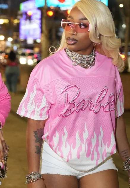 Graphic T-Shirt with Flame Design image 2