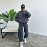 Hooded Loose Fit Sweatshirt & Joggers image 3