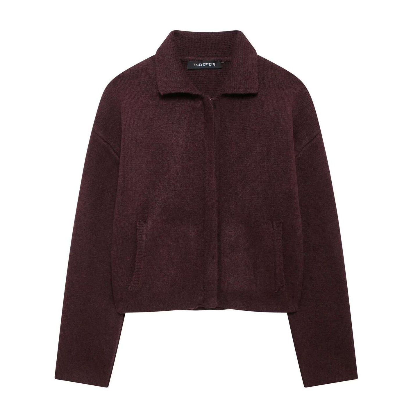 Cozy Knit Zip-Up Jacket image 5