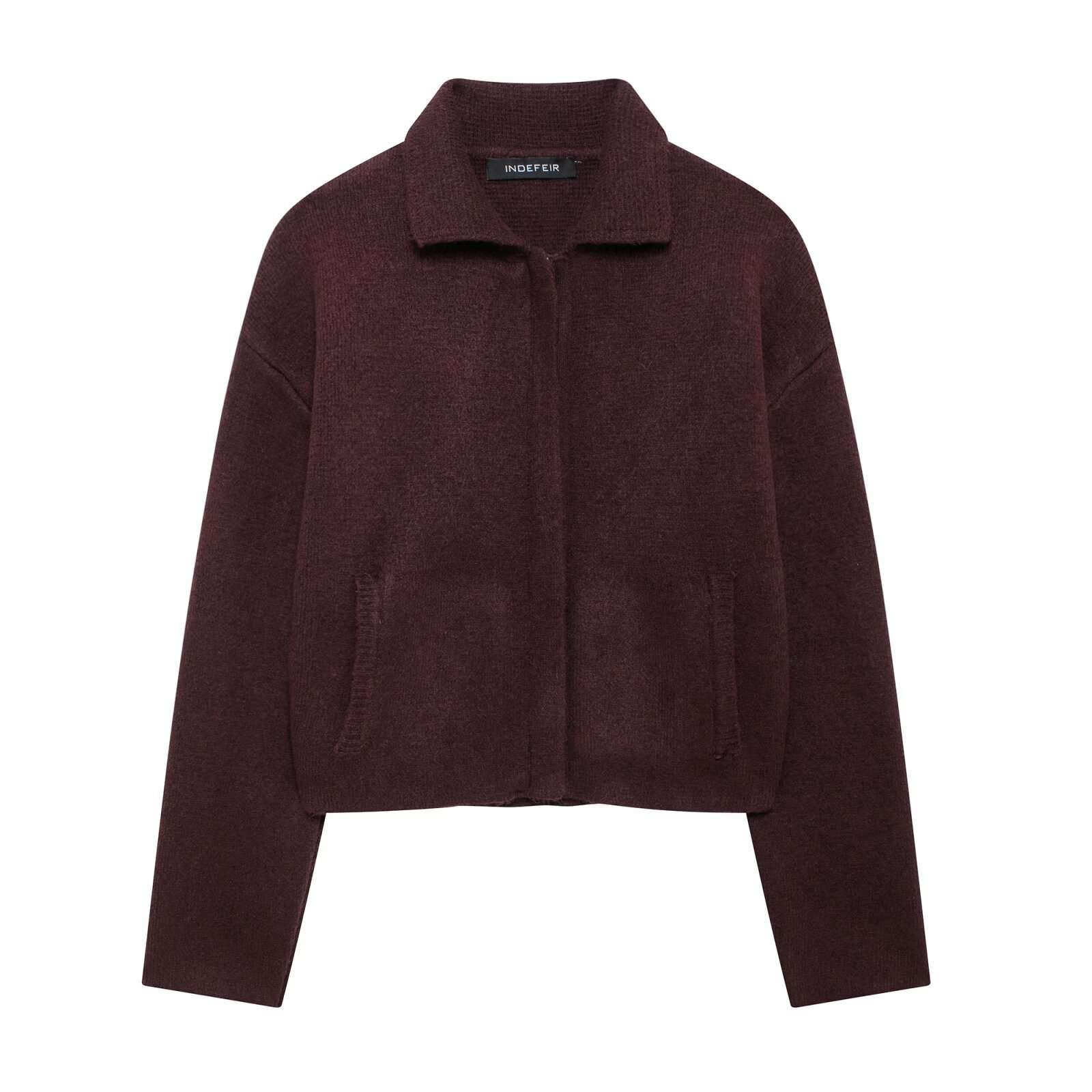 Cozy Knit Zip-Up Jacket image 5