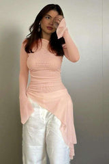 One-Shoulder Asymmetric Top image 0