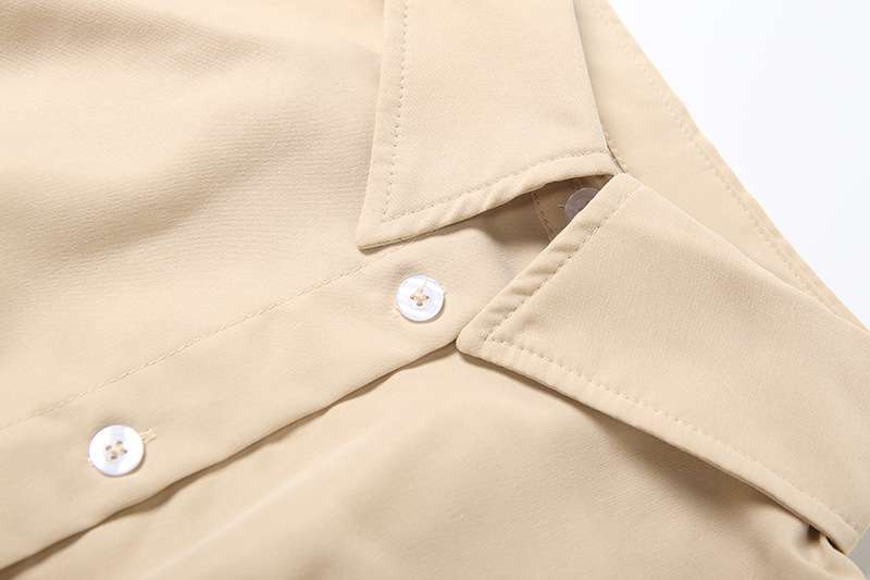 Chic Cropped Button-Up Shir & Shorts Set image 4