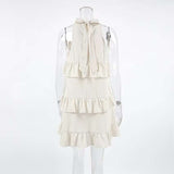 Tiered Ruffle Sleeveless Dress image 2