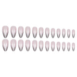 Chrome-Accent Almond Nail Design image 4