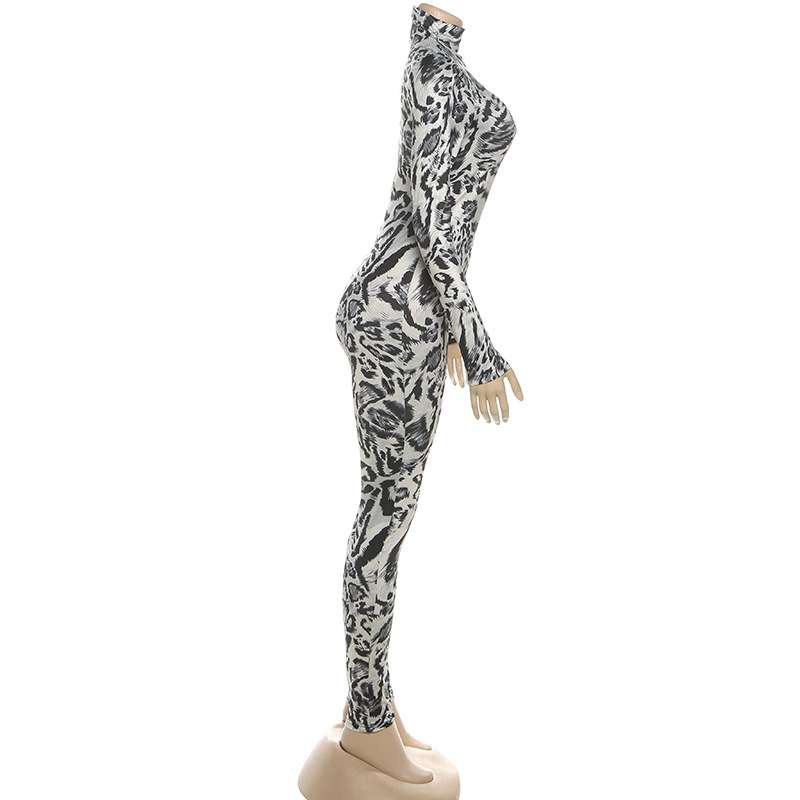 Chic Animal Print Jumpsuit image 4