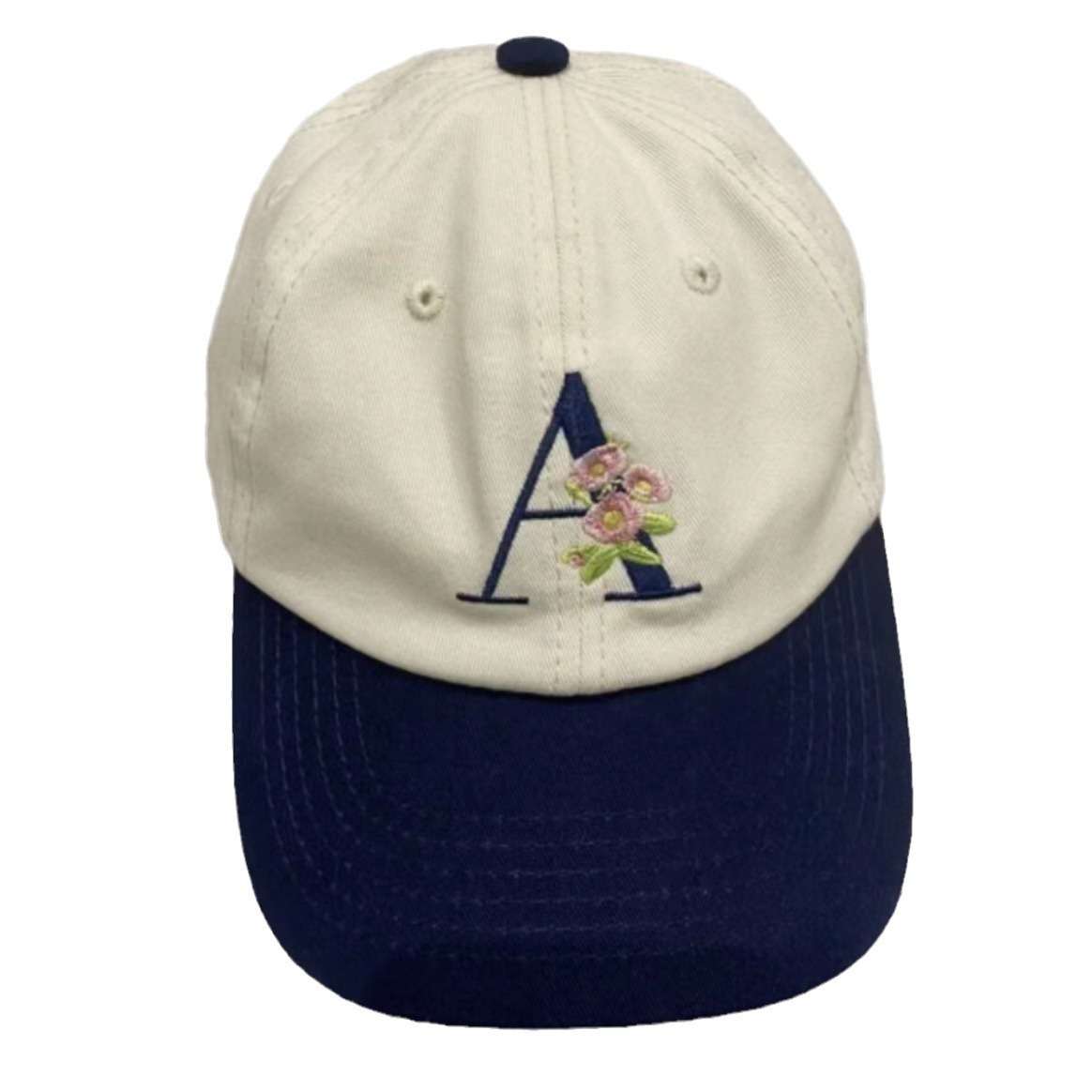 Baseball Cap with Floral Detail