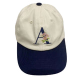 Baseball Cap with Floral Detail