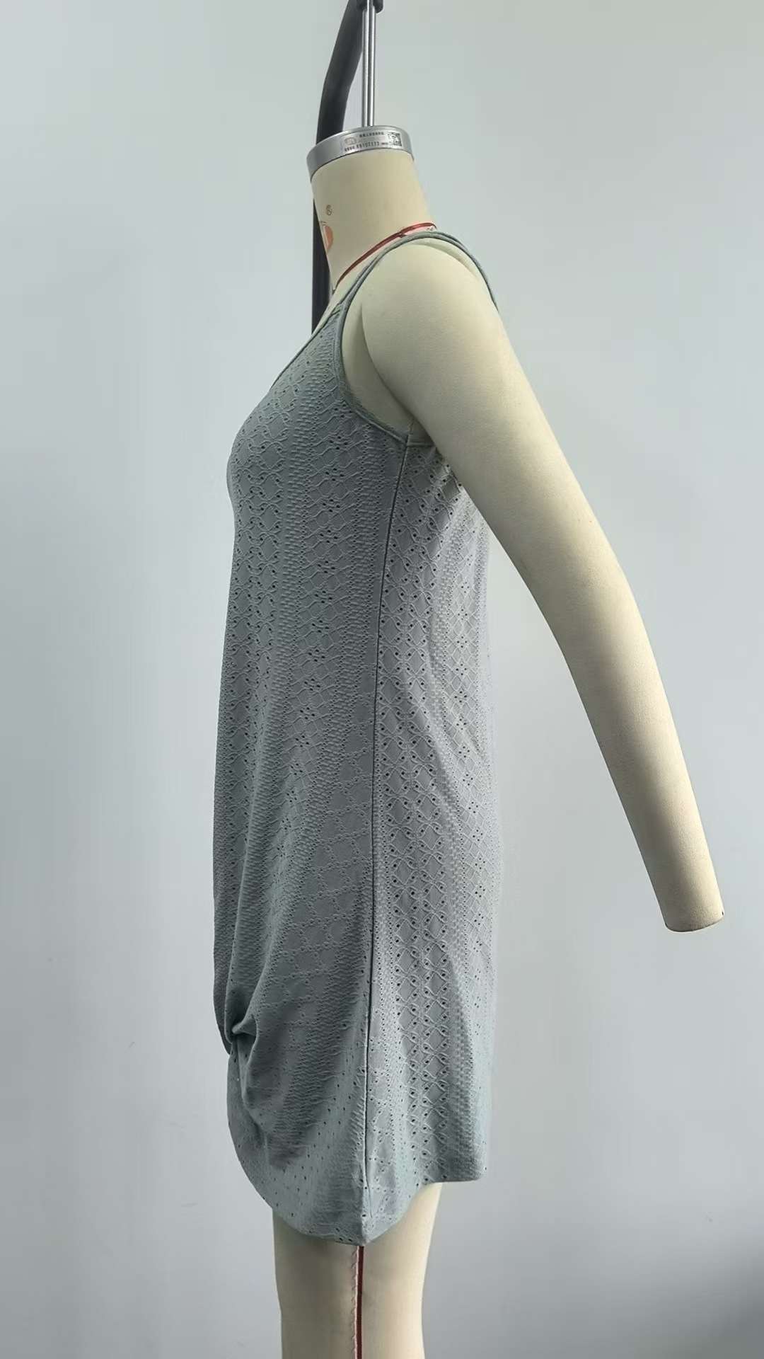 Knotted Sleeveless Summer Dress image 5