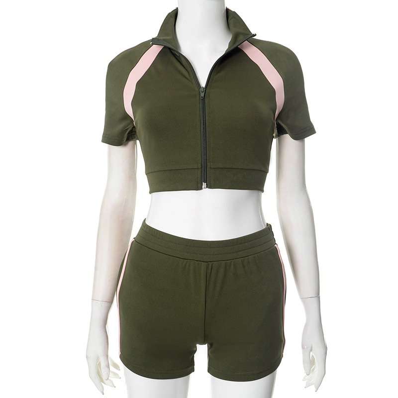 Zip-Up Activewear Set image 4