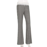 Gingham Print Lace Cami Top Bootcut Pants image 3