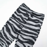 Striped Cut-Out Bodycon Set image 4