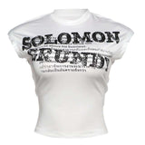 Printed Detailed Crop Top image 5