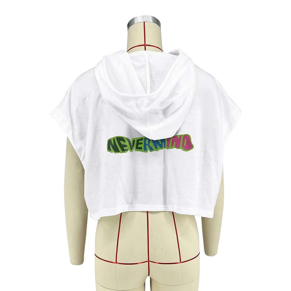 Graphic Crop Hoodie image 7