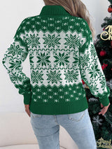 Snowflake Christmas Sweater image 4
