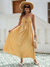 Elegant Sun-Kissed Maxi Dress image 3