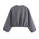 Casual Woman Bomber Jacket image 5