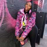 Puffer Jacket Reversible  Short Down Coat image 2