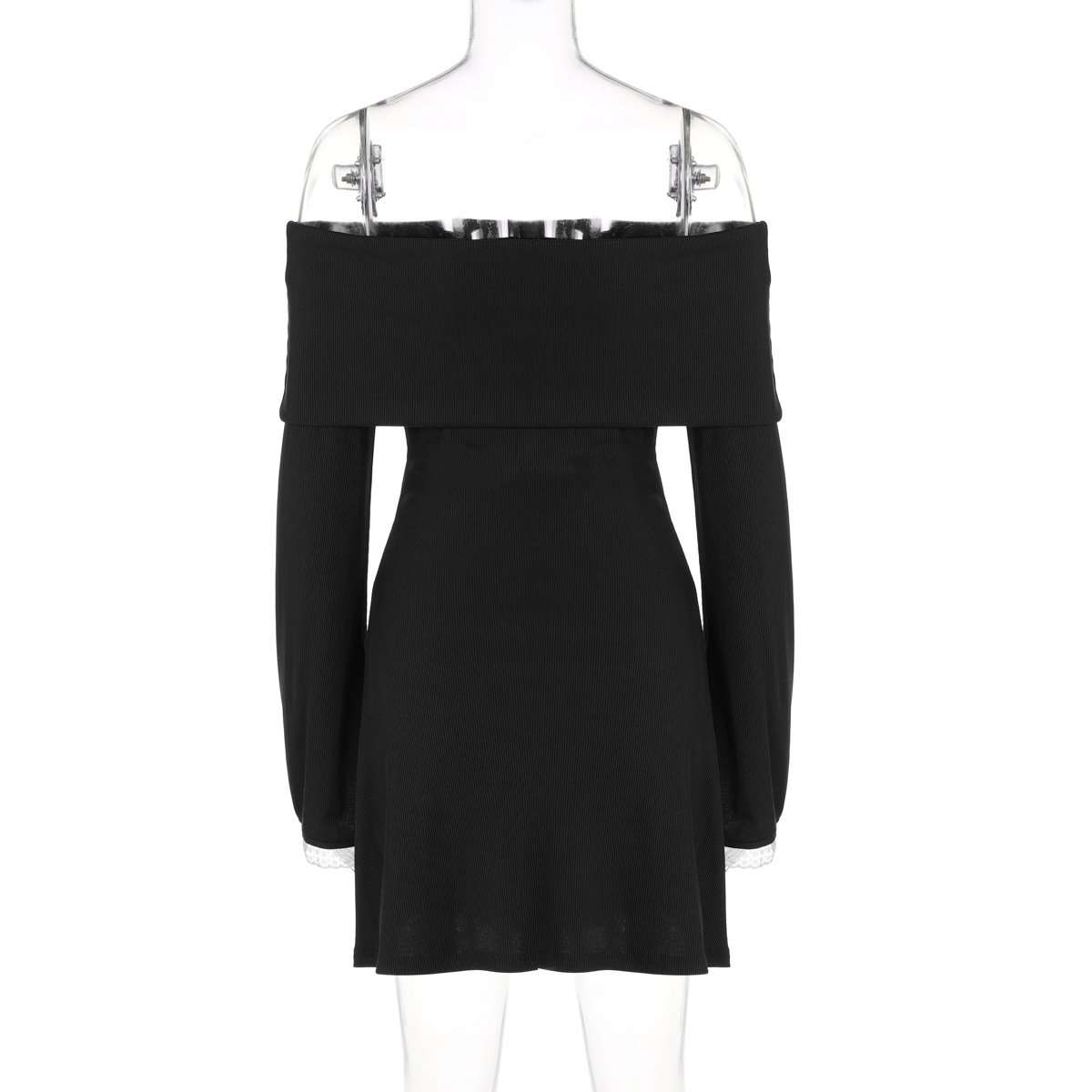 Off-Shoulder Sheath Dress image 3
