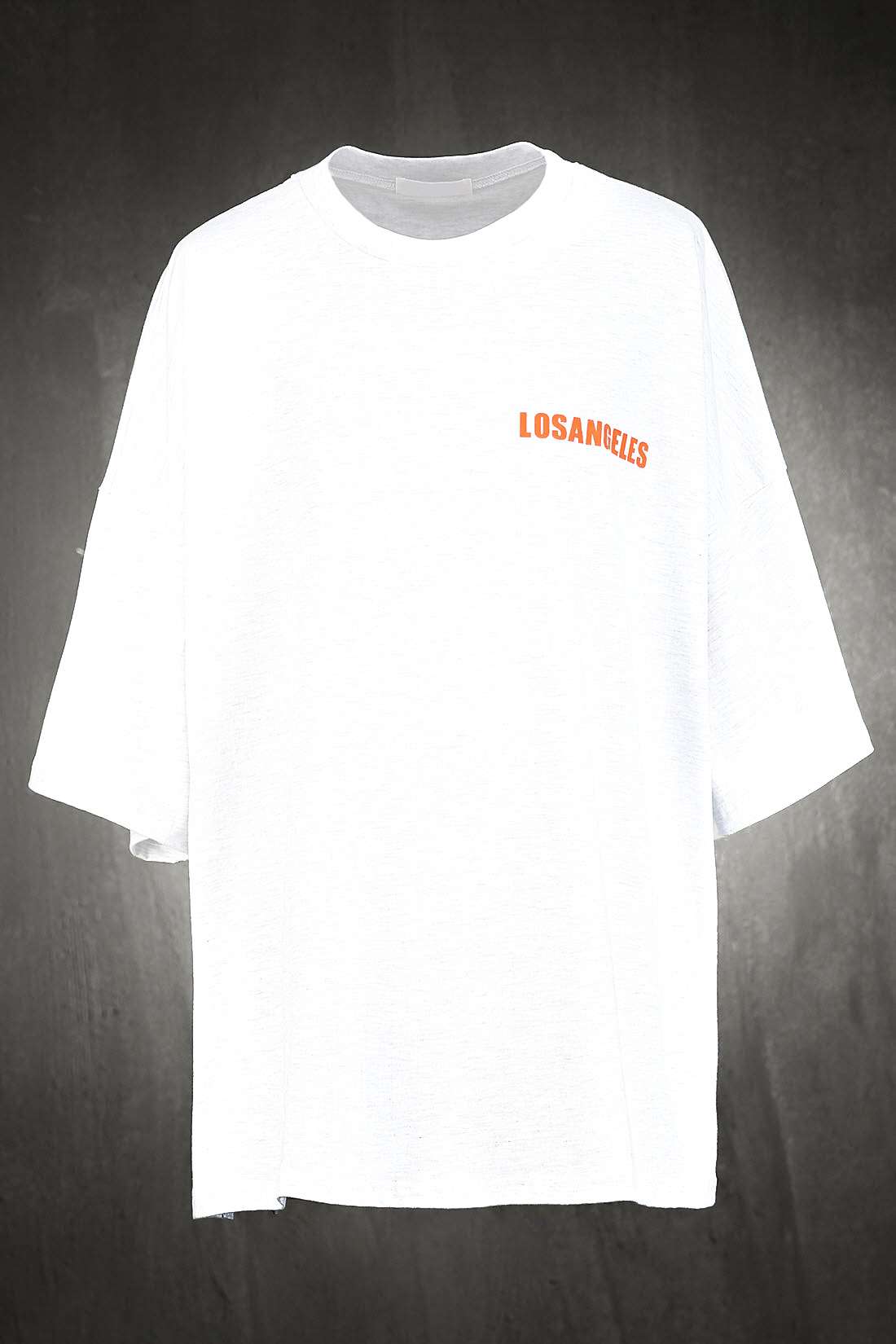 Oversized T-Shirt with Neon Print image 3